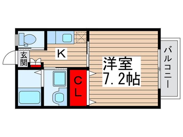 メゾンＴ＆Ｔの物件間取画像